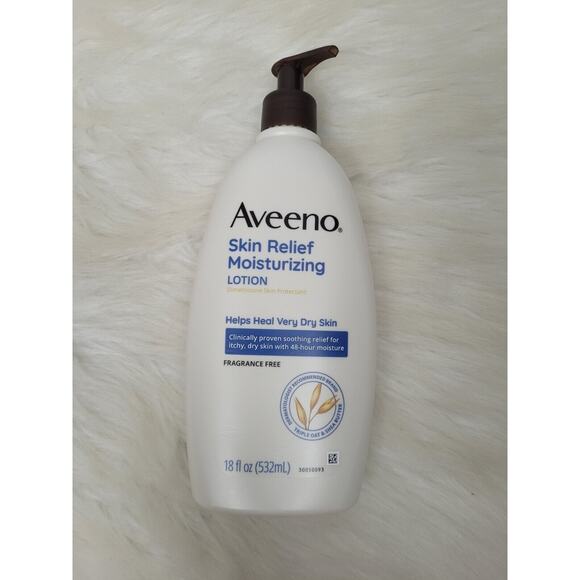 Aveeno Skin Relief Moisturizing Lotion for Sensitive Very Dry Skin 18 fl. oz 1PK - Picture 1 of 4
